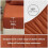 Terracotta Comforter Set Queen 7-Piece Burnt Orange 4