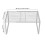 Expandable Wardrobe Shelf - Stackable Organizer, Shoe Divider, Adjustable Width, for Closet & Pantry, Space Optimization Rack, White 2