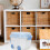Toy Storage Bin with Wheels for Children 6