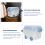 Toy Storage Bin with Wheels for Children 8