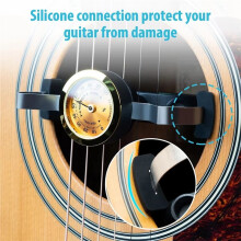 Acoustic Guitar Sound Hole Humidifier 2 in 1 Hygrometer Moisturizer Humidity Care System Guitar Parts and Accessories
