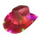 LED Cowboy Hat Wool Felt Unisex 9 Colours 2