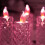 LED Crystal Candle Lights Battery-Operated Rose Shadow 4