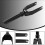 Front Wheel Bracket with Plastic Cover Compatible with  M365 1S PRO Scooter Accessories All Black 4