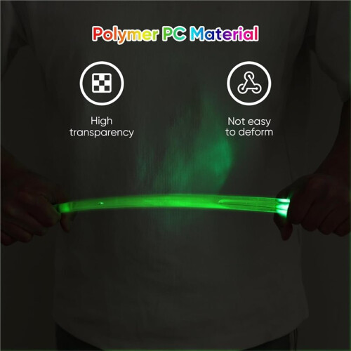 LED Light  Drum Sticks Glow in the Dark Drumsticks,Percussion Drum Accessories for Electronic Drums Night Performances 1