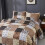 Patchwork-Bettdecken-Set (Queen-Size) – Wendbares Blumen-Paisley-Muster 4