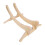 Adjustable Solid Wood Cycling Stand Non Slip Portable Support 13