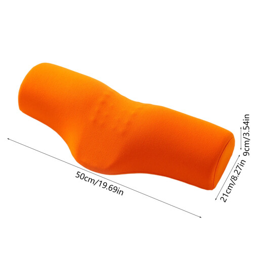 Ergonomisk Memory Foam Cervikalpude Orange 74x48cm 2