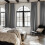 Linen Thermal Blackout Curtain Panel, 100" W x 84" L, Dark 2