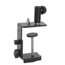 Heavy-Duty Desk Table Mount Clamp for Mic Microphone Arm Stand Holder Desk Lamp Bracket Clamp with 1/4 Adapter