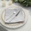BalsaCircle 20 pièces 17" Serviettes de table argentées en polyester pour mariage 8