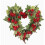Red Heart-Shaped Rose Wreath 14 Inch 2