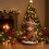 Highland Cow Night Light Figurine LED 5.9 inch 5