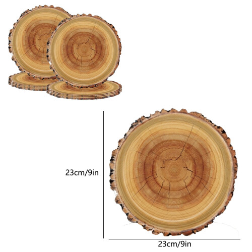Wood Grain Paper Plates 16 Pack 2