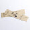 OUNONA 100 Pcs Dinnerware Silverware Paper Cover Fork and Spoon Banquet 6
