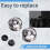 Kit Mozzo Ruota Posteriore per Auto RC per Trattore per  1/14 Accessori per Auto RC 6