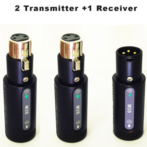 Adattatore per Microfono Wireless da 2,4 GHz, Amplificatore per Microfono Integrato, Adattatore Convertitore per Microfono Wireless, Audio Ad Alta 1