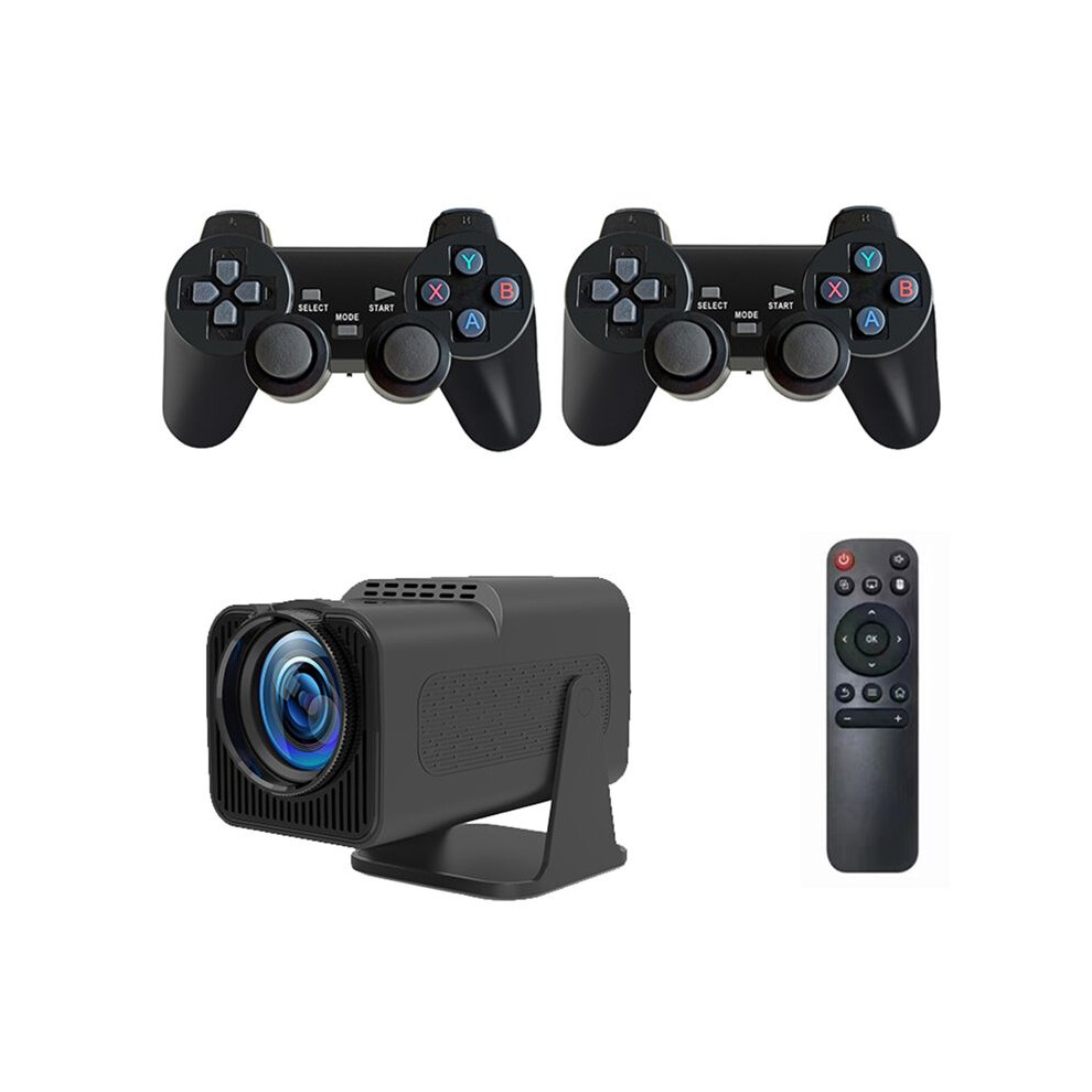 Hy320 Projector Retro Game Consoles 30000+Game H713 Android11 2.4G+5G Wifi6 3D Game Projector Support 2 Player Eu Plug 6031119666164