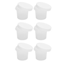 10 Stück Dessertbecher mit Deckeln 100 ml hitzebeständig