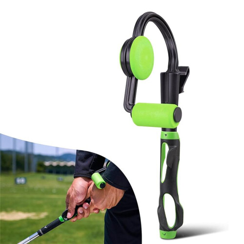 Swing Trainer, Grip Trainer,2-in-1 Square Set Control,Instant Feel-Based Feedback, Training Aid,  Grip Kit 1
