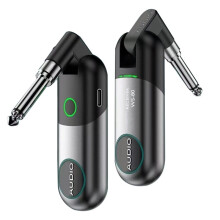 Transmisor y Receptor Inalámbrico para Guitarra Eléctrica WS-80, Cable de Conexión para Soplete Eléctrico, Instrumento Musical con .