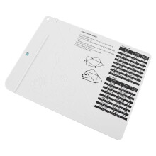 Rilbord, Multifunctionele Enveloppenponsplaat, Enveloppenmaker, Meetinstrument, Knutselpapiersnijder voor Knutselen en Kaarten Maken