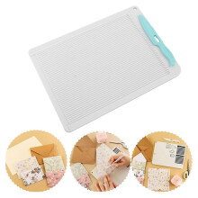 Scoring Board, Multipurpose Envelope Punch Board Envelope Maker Measuring Tool  Paper Cutter for Crafts Card Making