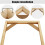 Kit de 3 Châssis en Bois pour Toiles à Monter Soi-Même : Châssis Robustes et Faciles à Assembler. 3