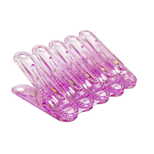 Acrylic Quilting Clips Transparent Fixed 12pcs 1