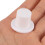 40 White Mini Top Hats for Christmas Crafts 5