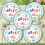 16 Easter Bunny Paper Plates 7 Inch 5