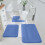 Ensemble de tapis de bain absorbant, doux et antidérapant 3 pièces 4