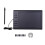 Mesa digitalizadora profissional de desenho gráfico de 10x6 polegadas com 12 teclas expressas e 8192 níveis de intensidade, compatível com 6