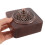 Vintage Wooden Cone Incense Burner with Copper Base 5