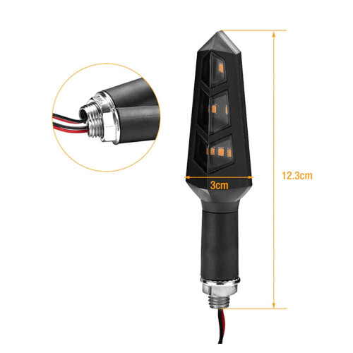 OUNONA LED Motorrad-Blinker, 4 Stück 1