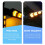 OUNONA LED Motorrad-Blinker, 4 Stück 3