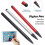 Penna capacitiva stilo per schermo per tablet compatibile con iPad, telefono e cellulare H09C 8
