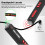 1.9" Bicolor Screen Multimeter with Resistance, Diode, Continuity & Voltage Testing – Compatible with Qisuo Buzhi 6