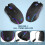 Wireless Gaming Mouse Mover Mouse Jiggler with /Off Button Keep Computer Awake Quiet Click Rechargeable Optical Mouse 2