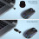 Wireless Gaming Mouse Mover Mouse Jiggler with /Off Button Keep Computer Awake Quiet Click Rechargeable Optical Mouse 5