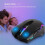 Wireless Gaming Mouse Mover Mouse Jiggler with /Off Button Keep Computer Awake Quiet Click Rechargeable Optical Mouse 6