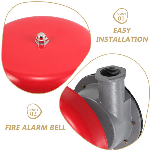 1Set Industrial Fire Safety Bell with Waterproof Feature for Fire Emergencies 2