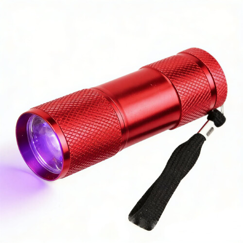 HIBIBUD Mini Blacklight Zaklamp, 9LED UV-handzaklamp 2