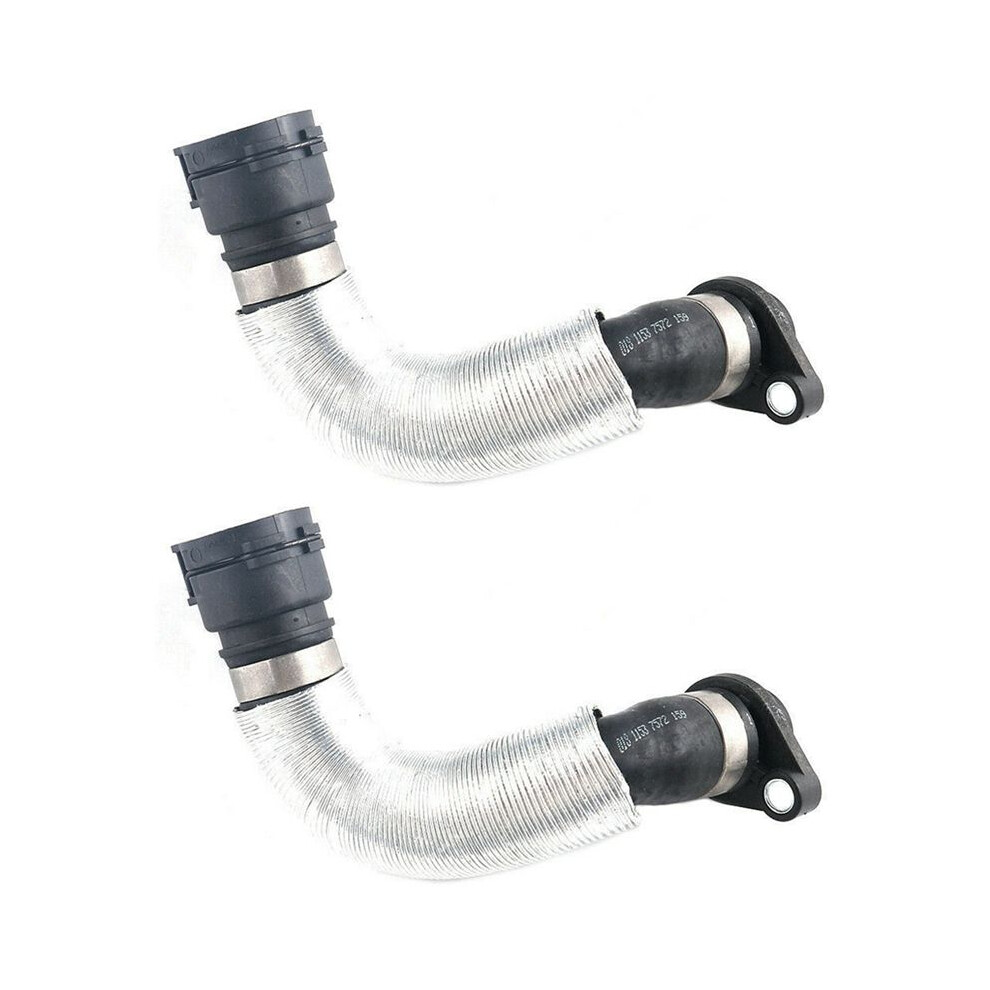 2Pcs Radiator Coolant Hose Water Pipe For X1 Z4 E88 E87 E82 11537572159 6032128495127