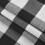 Black & White Buffalo Check Cotton Kitchen Curtain Set 3 Pc 5