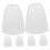 Abat-jour OUNONA blanc, lot de 6 7