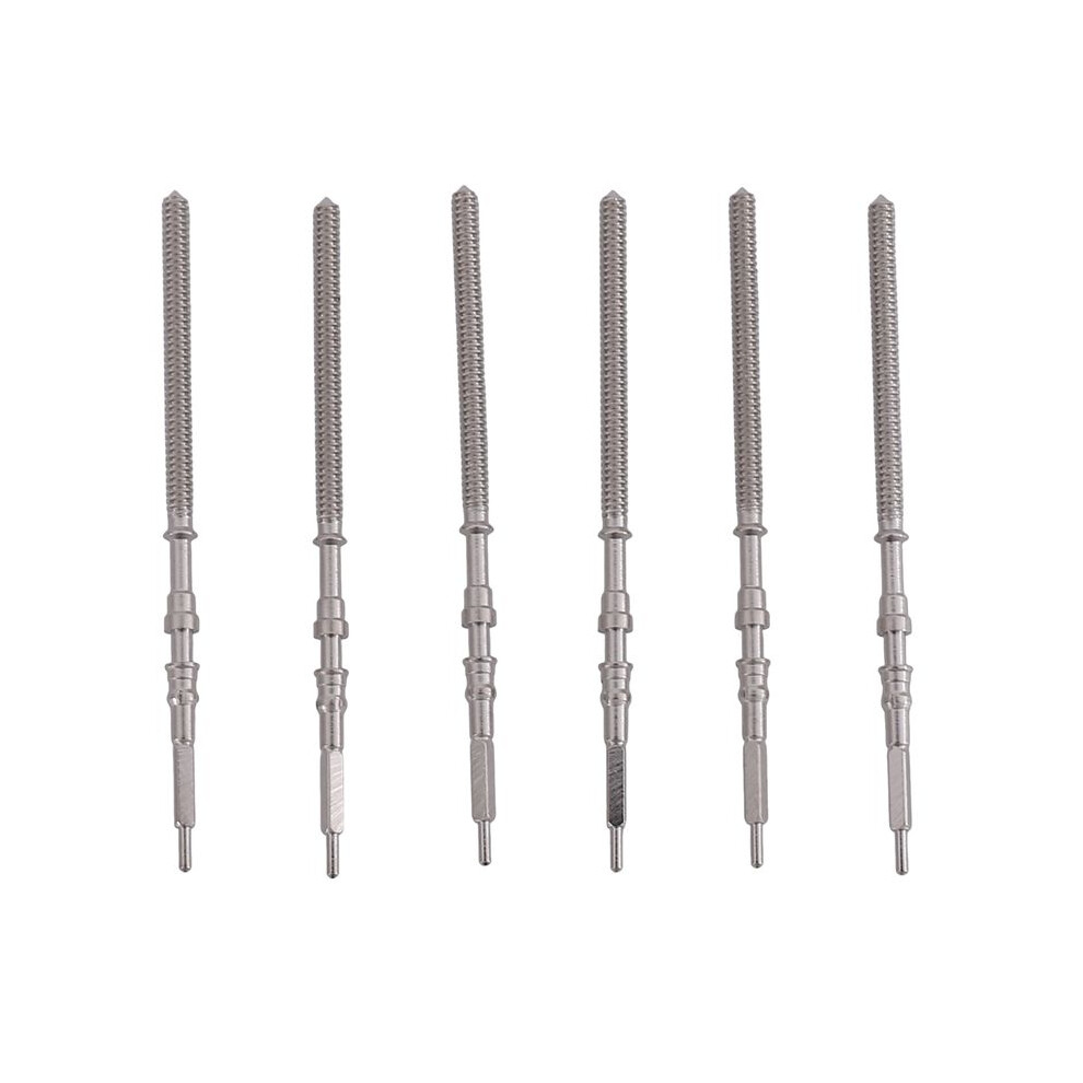 Nh35 Nh36 Movement Handlebar Accessories Core Tap Rod Movement Maintenance Mechanical Watch Parts 6Pcs Silver 6031233264147