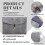 Θήκη Laptop GASTROPOD 16" – Αδιάβροχη, αντικραδασμική θήκη Tyvek με επένδυση από τσόχα για 4