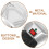 KALLORY taille-crayon taille-crayon 1 pouce 10,4  3,5  1,2 pouces 5