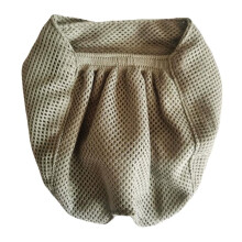 Breathable Mesh Grooming Mask Cat Grooming Bite Restraint Khaki Color Size L Meowing Prevention